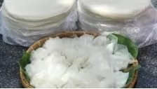 Bánh Tráng bột gạo và bánh tráng bột mì