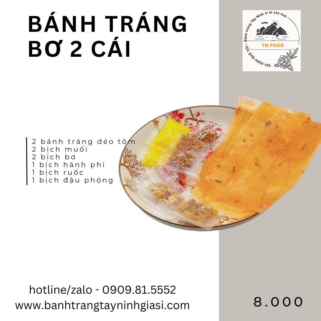 Bánh tráng bơ TN FOOD