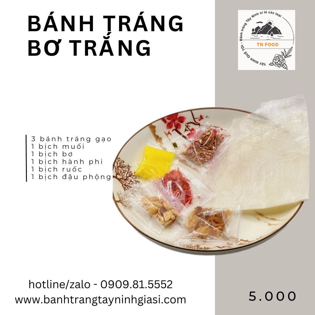 bánh tráng dẻo tôm cuốn bơ