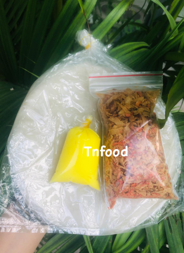 COMBO BÁNH TRÁNG PHƠI SƯƠNG CUỐN BƠ MUỐI TÉP SIÊU ĐỈNH