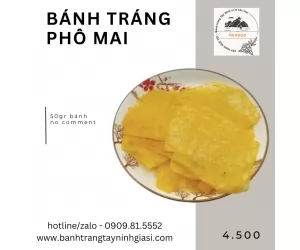 Bánh tráng phô mai 50 gam