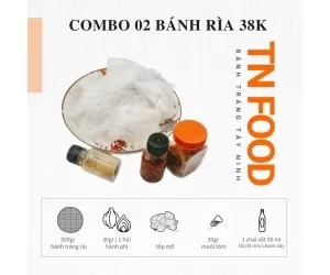 Combo 02 bánh tráng rìa phơi sương muối nhuyễn sốt